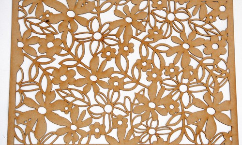 無醛板制作的花格背景墻